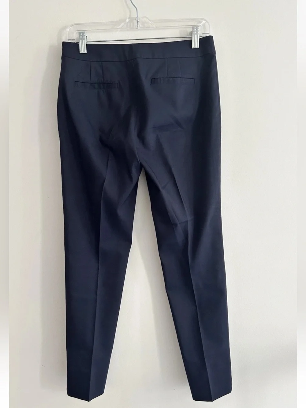 Tory Burch | Callie Skinny Crop Pants Size 4 Navy Blue Slimming Trousers
